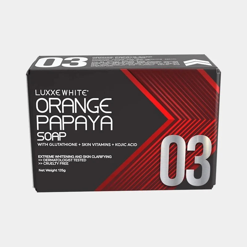 03 Luxxe White Orange Papaya Soap – Step 3 Skin Renewal System