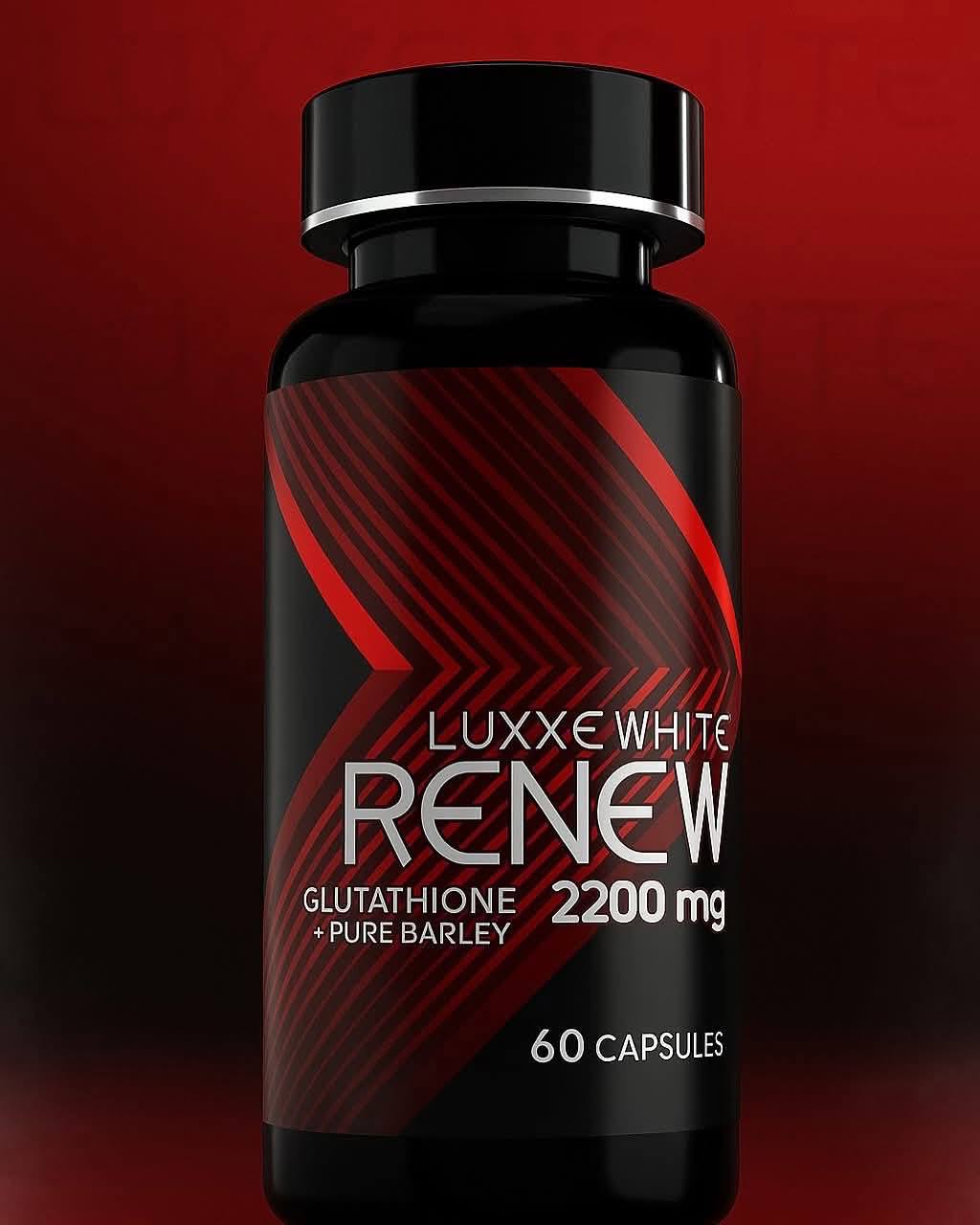 Luxxe White Renew 2200mg with Collagen & Pure Barley – Glow, Radiance & Anti-Aging Support